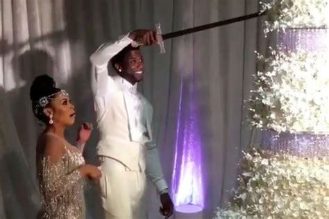 gucci and keyshia wedding cake|Gucci Mane Needed a Sword to Cut His $75K Wedding Cake.